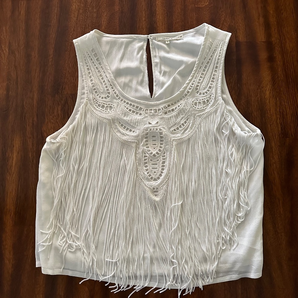 Tularosa Hazel Shell Cami in Ivory - One Size - Picture 6 of 10